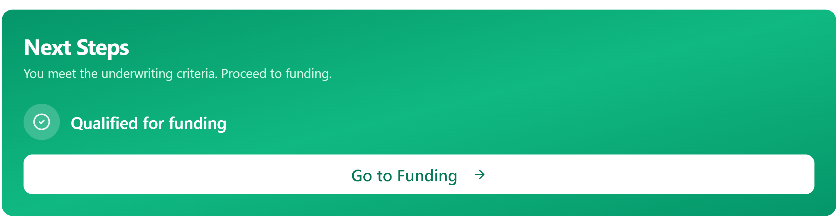 Not Positioned for Funding